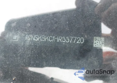 2017 Chevrolet Tahoe Lt z USA, uszkodzony, nr VIN 1GNSKBKC1HR337720